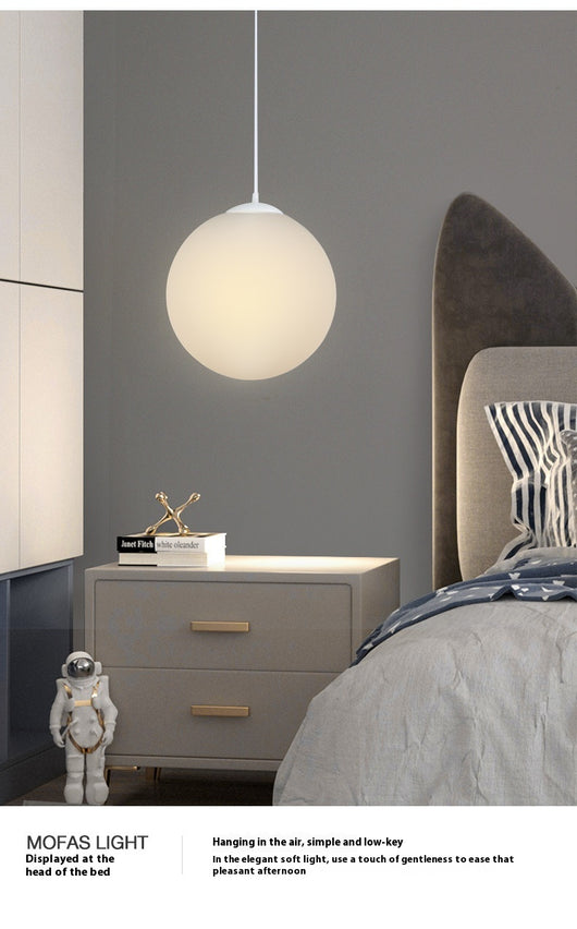 Lámpara de Techo Minimalista con Esfera Simple para Sala - Image 15