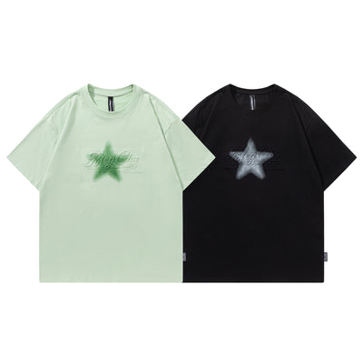 Camiseta Retro Unisex de Manga Corta Cuello Redondo - Estilo Clásico Pesado - Image 14