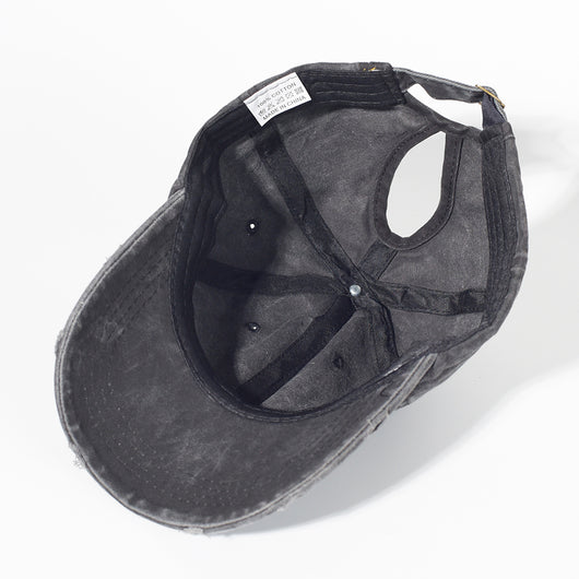 Gorra de Béisbol Ajustable con Agujero para Coleta - Image 11