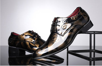 Zapatos de Vestir de Piel con Punta Fina para Hombre - Image 4