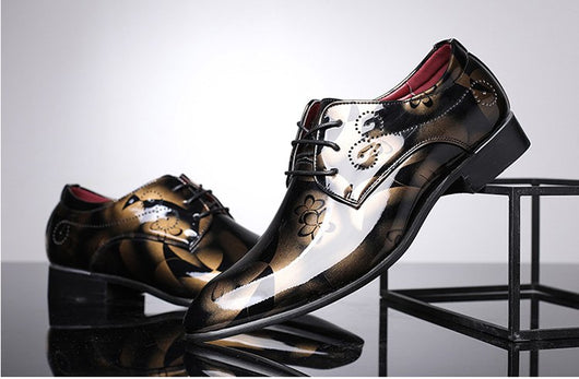 Zapatos de Vestir de Piel con Punta Fina para Hombre - Image 4