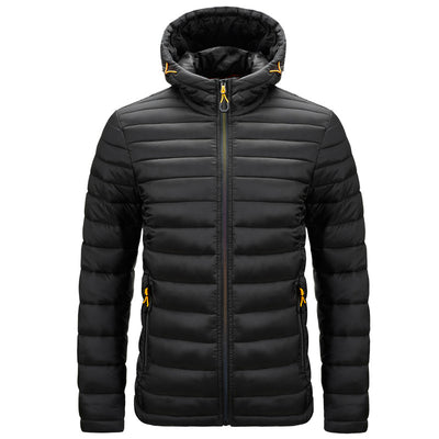 Abrigo Ligero con Capucha para Hombre - Image 12