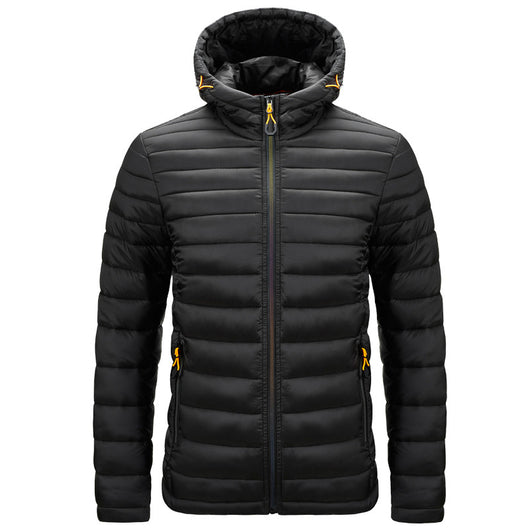 Abrigo Ligero con Capucha para Hombre - Image 12
