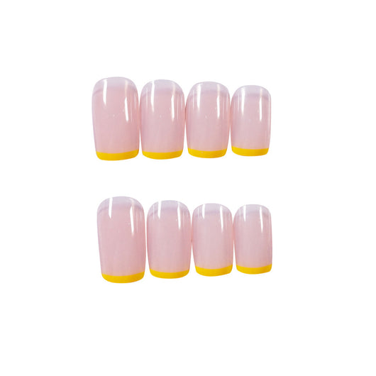 Parches de Uñas Francesas Nude Pequeños - Image 5