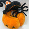 Almohada Peluche Calabaza con Gorro de Halloween