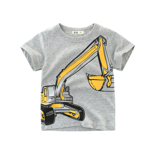 Camiseta de Verano para Niños - Manga Corta Estilo Coreano - Image 2