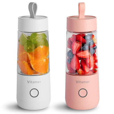 Licuadora Portátil 350ml USB Recargable - Batidora Eléctrica para Smoothies y Jugos - Image 10