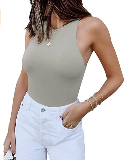 Body Deportivo Mujer Tirantes Espalda Nadadora Cuello Halter - Image 9