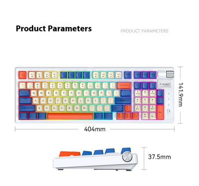 Teclado Mecánico Gaming con Carga Bluetooth - Image 10