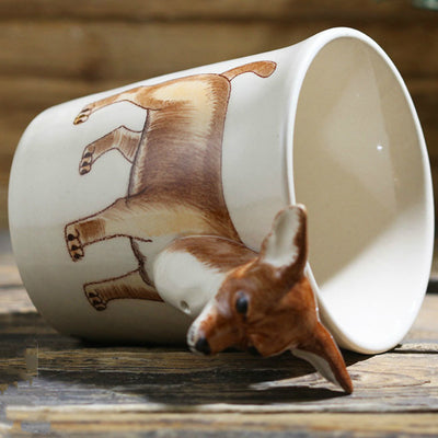 Taza con Animales Ilustrados a Mano - Image 5