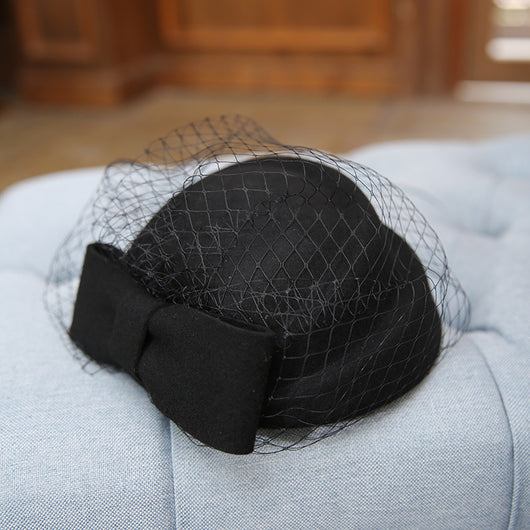 Boina de Malla Elegante Estilo Azafata Británica - Image 5