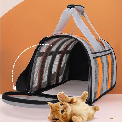 Bolsa Transportadora Crossbody para Mascotas - Diseño Portátil y Cómodo - Image 4