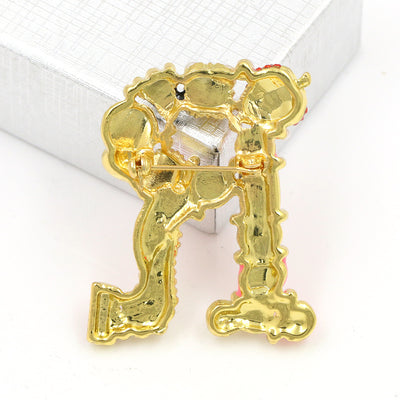 Broche Personalizado con Iniciales en Perlas - Alfiler Elegante para Mujer - Image 12