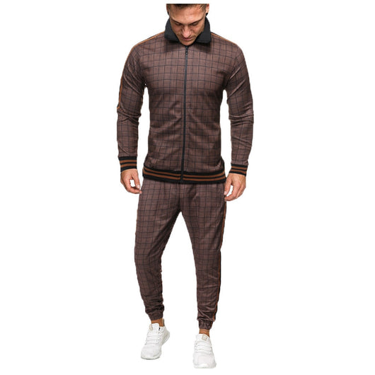 Traje Casual Deportivo a Cuadros