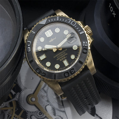 Reloj de Buceo Vintage Bronce Ghost – Sumergible Profesional - Image 5