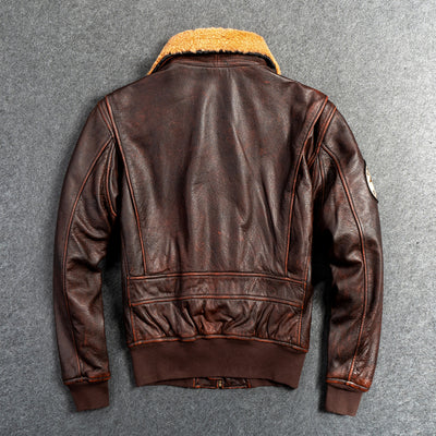 Chaqueta de Motociclista en Cuero Genuino G1 Premium - Image 2