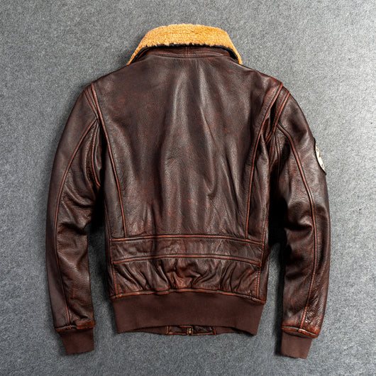 Chaqueta de Motociclista en Cuero Genuino G1 Premium - Image 2