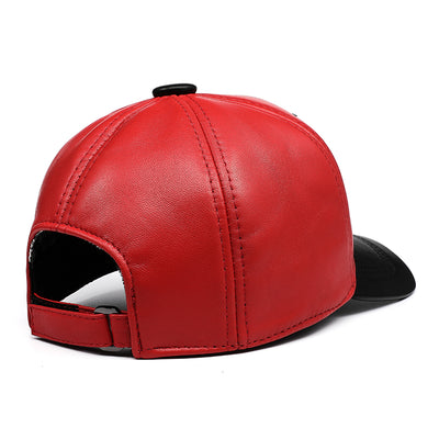 Gorra de Cuero Genuino Cordero para Parejas - Hombre y Mujer - Image 3