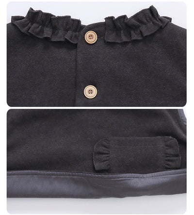 Conjunto de Tres Piezas: Chaleco Stringy Selvedge Fashionable para Niñas - Image 29