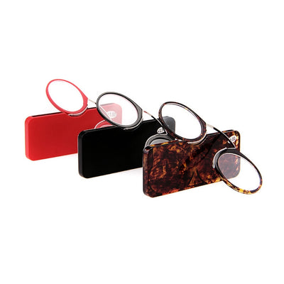 Lentes de Lectura Portátiles con Lector de Billetera Integrado y Estuche Protector