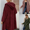 Abrigo Reversible de Polar Doble Cara