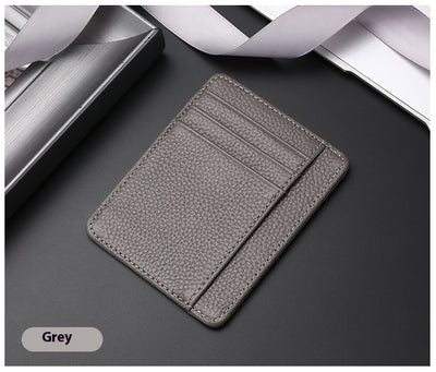 Cartera Minimalista de Cuero Genuino - Portacédulas Premium - Image 23