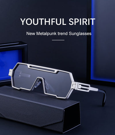 Gafas de Sol Steampunk Retro para Hombre - Image 15