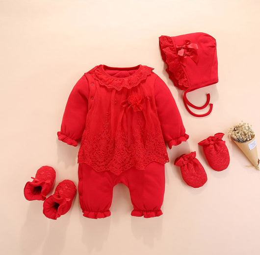 Conjunto de Bebé Acolchado de 4 Piezas - Image 12