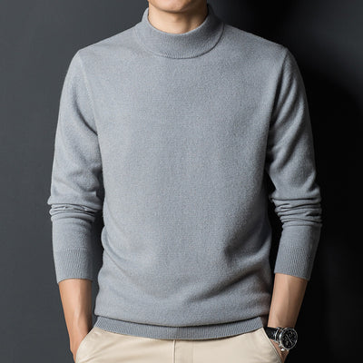 Polera Casual Slim-fit Cuello Alto Manga Larga para Hombre - Image 3