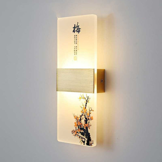 Lámpara LED de Noche con Diseño Floral Decorativo