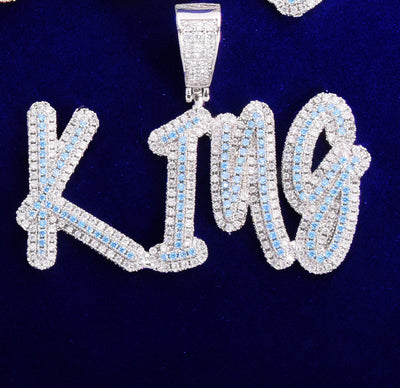 Cadena Hip Hop Doble Cursiva Elegante - Image 6