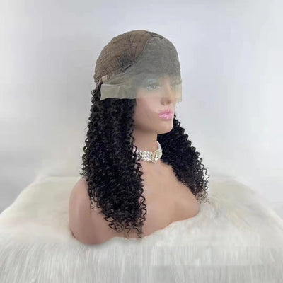 Peluca Frontal de Encaje 13x4 Cabello Humano Rizado Jerry - Image 7