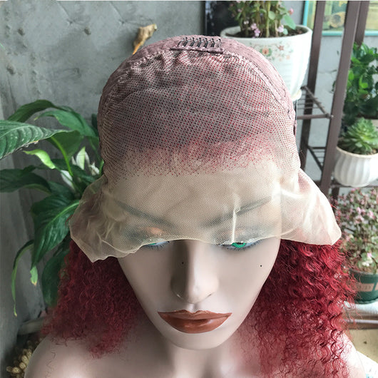 Peluca Frontal de Encaje Cabello Humano Rizado Natural - Image 7