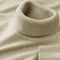 Suéter Cuello Alto Cálido y Suave para Hombre