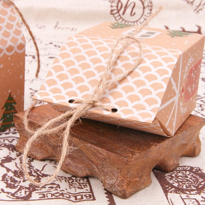 Pack 5 Bolsas para Galletas Navideñas Forma de Casa - Image 6