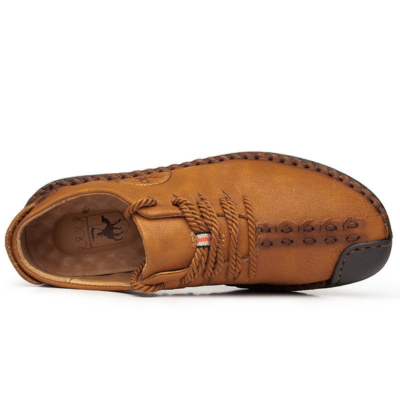 Zapatos Casuales de Cuero Vacuno Premium