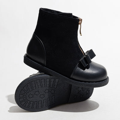 Botas Cortas Martin para Niñas Estilo Británico con Cierre - Image 12