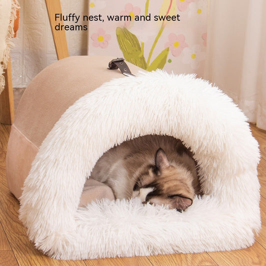 Nido Portátil Splice para Mascotas - Cama Térmica Otoño Invierno Impermeable