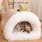Portable Splice Pet Nest - Autumn Winter Waterproof Thermal Bed
