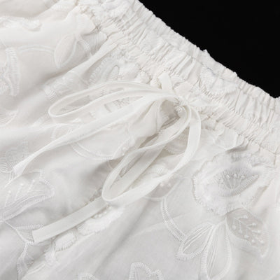 Conjunto Transparente con Bordados y Short de Talle Alto - Image 16