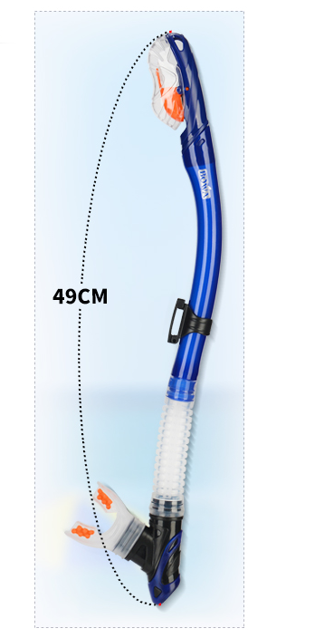 Máscara de Buceo Sambo Full Dry con Lentes Antiempañante para Miopía - Talla Grande