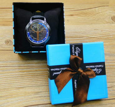 Reloj LED Inteligente Circular Impermeable - Unisex Pareja - Image 6