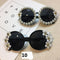 Gafas de Sol Artesanales con Diamantes Florales