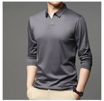 Camisa Casual de Algodón Puro para Hombre - Manga Larga Clásica - Image 15