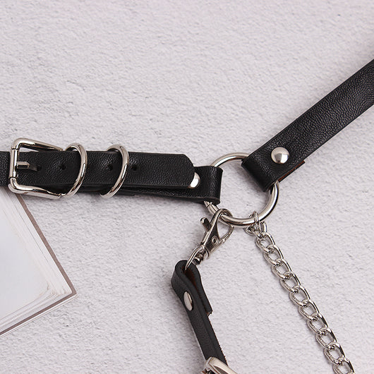 Cinturón de Cadena de Cuero para Mujer - Accesorio Versátil - Image 11
