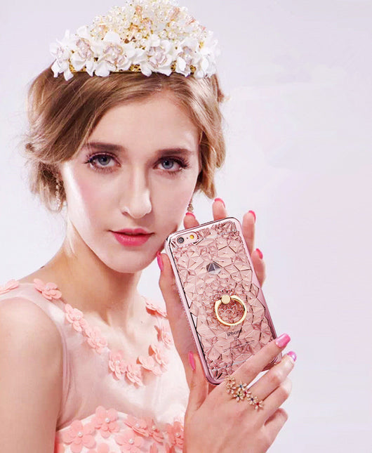 Funda para Teléfono con Acabado de Platino y Diamantes - Image 8