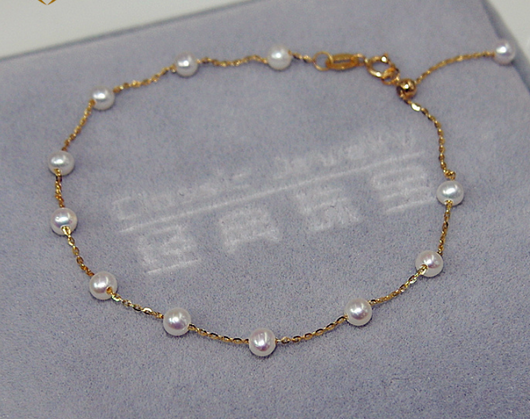 Pulsera Estrellada de Perlas de Agua - Image 6
