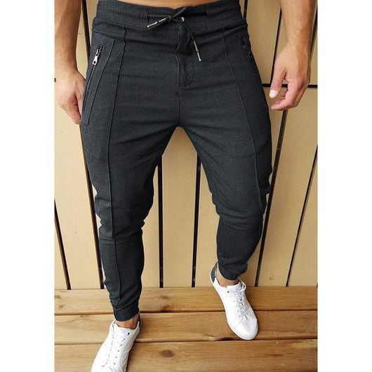 Pantalones Casuales con Cintura Ajustable y Pliegues Elegantes - Image 4