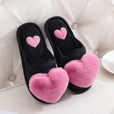 Pantuflas de Invierno Acogedoras con Diseño Romántico para San Valentín - Image 19