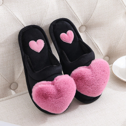 Pantuflas de Invierno Acogedoras con Diseño Romántico para San Valentín - Image 19